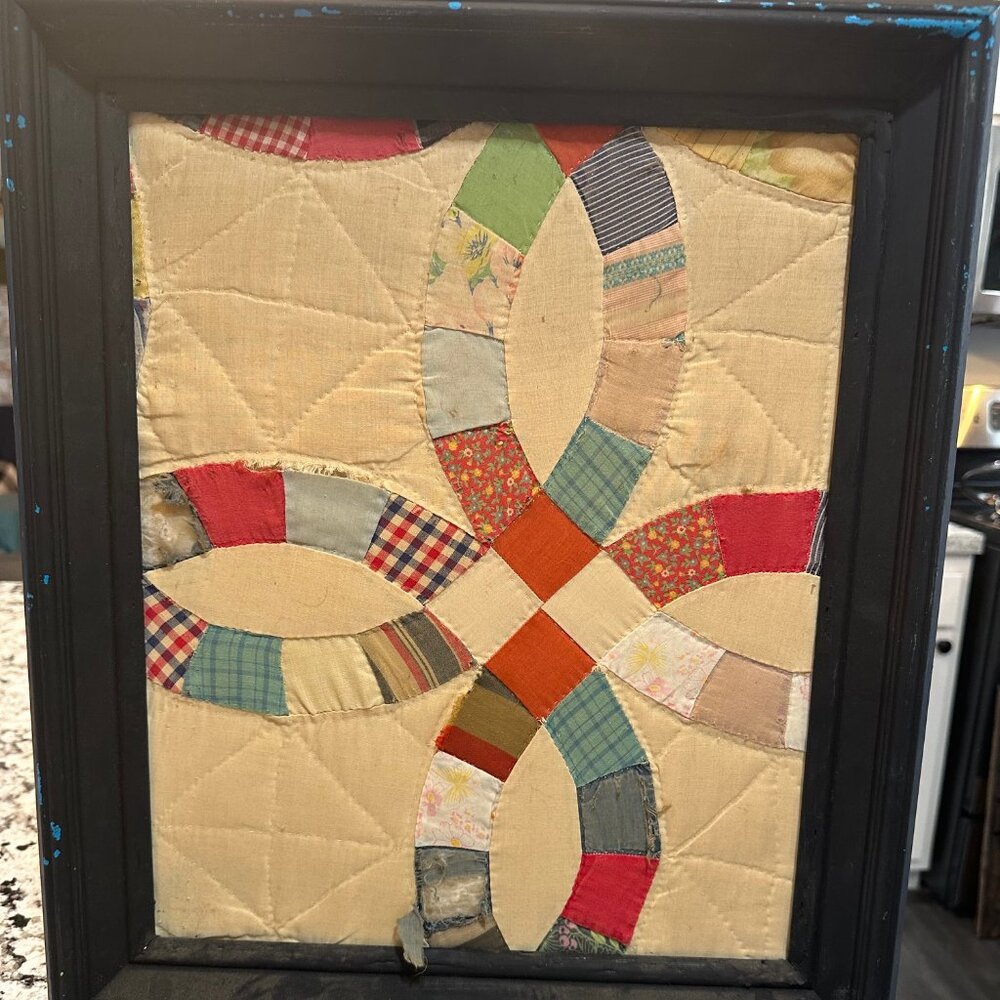 Double Wedding ring Quilt